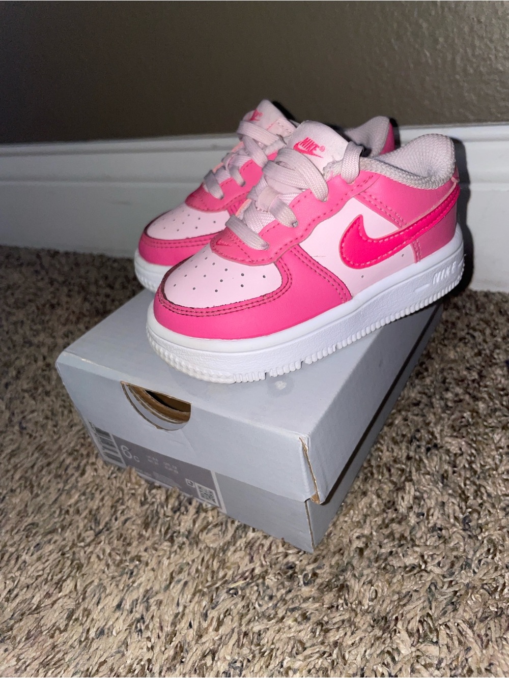 Nike Force 1 Low BT pink sickle/hyper pink-pink foam glacé rose/hyper rose